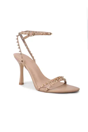 01-5303 Studded High Heel Sandal