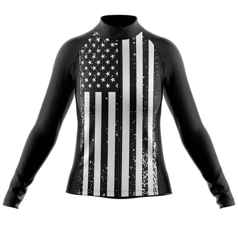 American Flag Long Sleeve Club Jersey