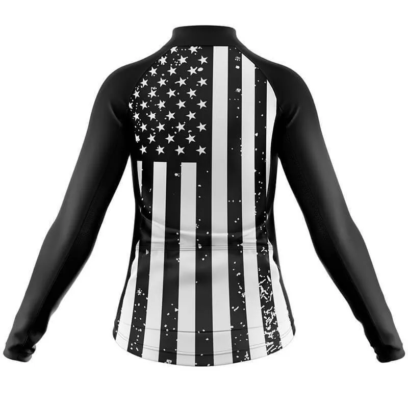 American Flag Long Sleeve Club Jersey