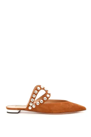 Aquazzura DJ Studded Mules