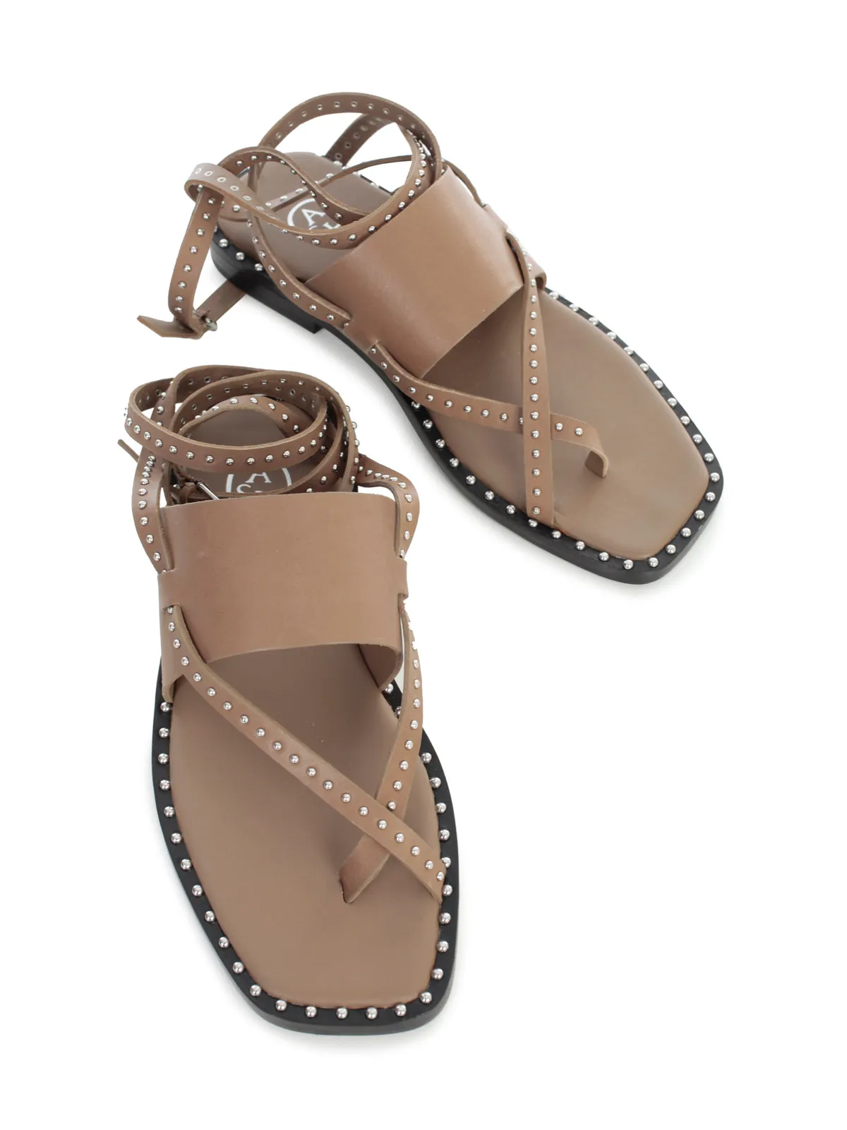 Ash Medusa Studded Thong Sandals