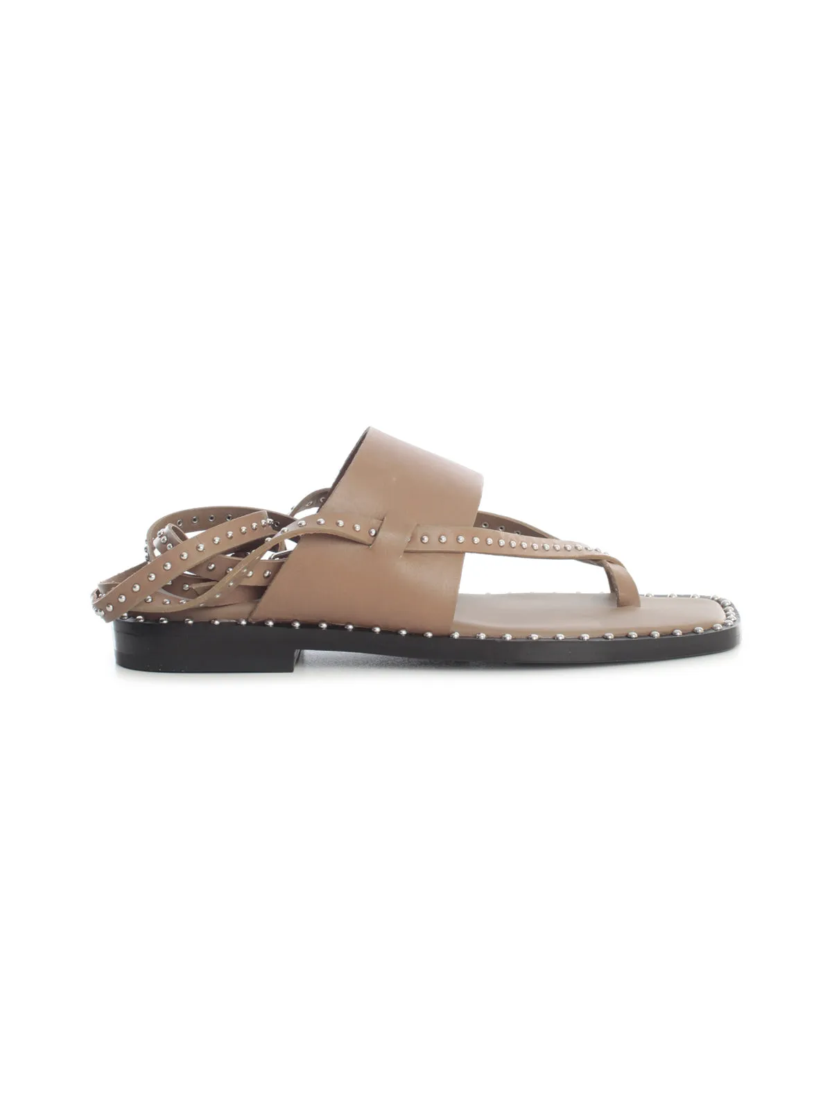 Ash Medusa Studded Thong Sandals