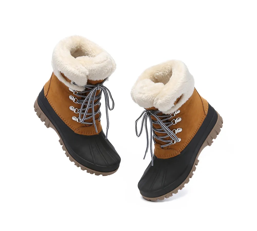 AUSTRALIAN SHEPHERD® Women Chunky Snow Boots Lace-up Natalia
