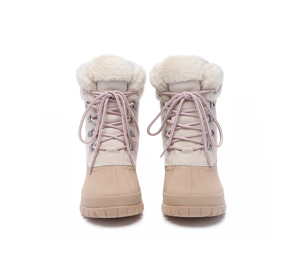 AUSTRALIAN SHEPHERD® Women Chunky Snow Boots Lace-up Natalia