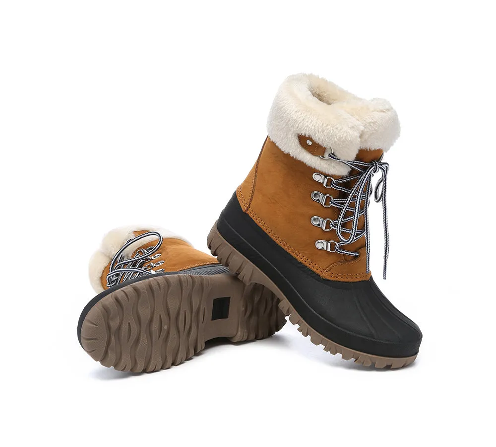 AUSTRALIAN SHEPHERD® Women Chunky Snow Boots Lace-up Natalia