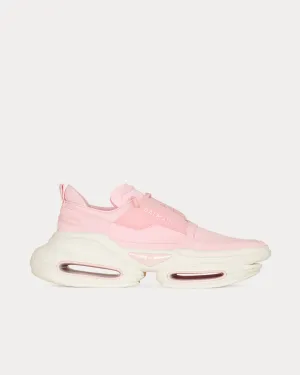 B-Bold Leather, Metal & Suede Pink Low Top Sneakers