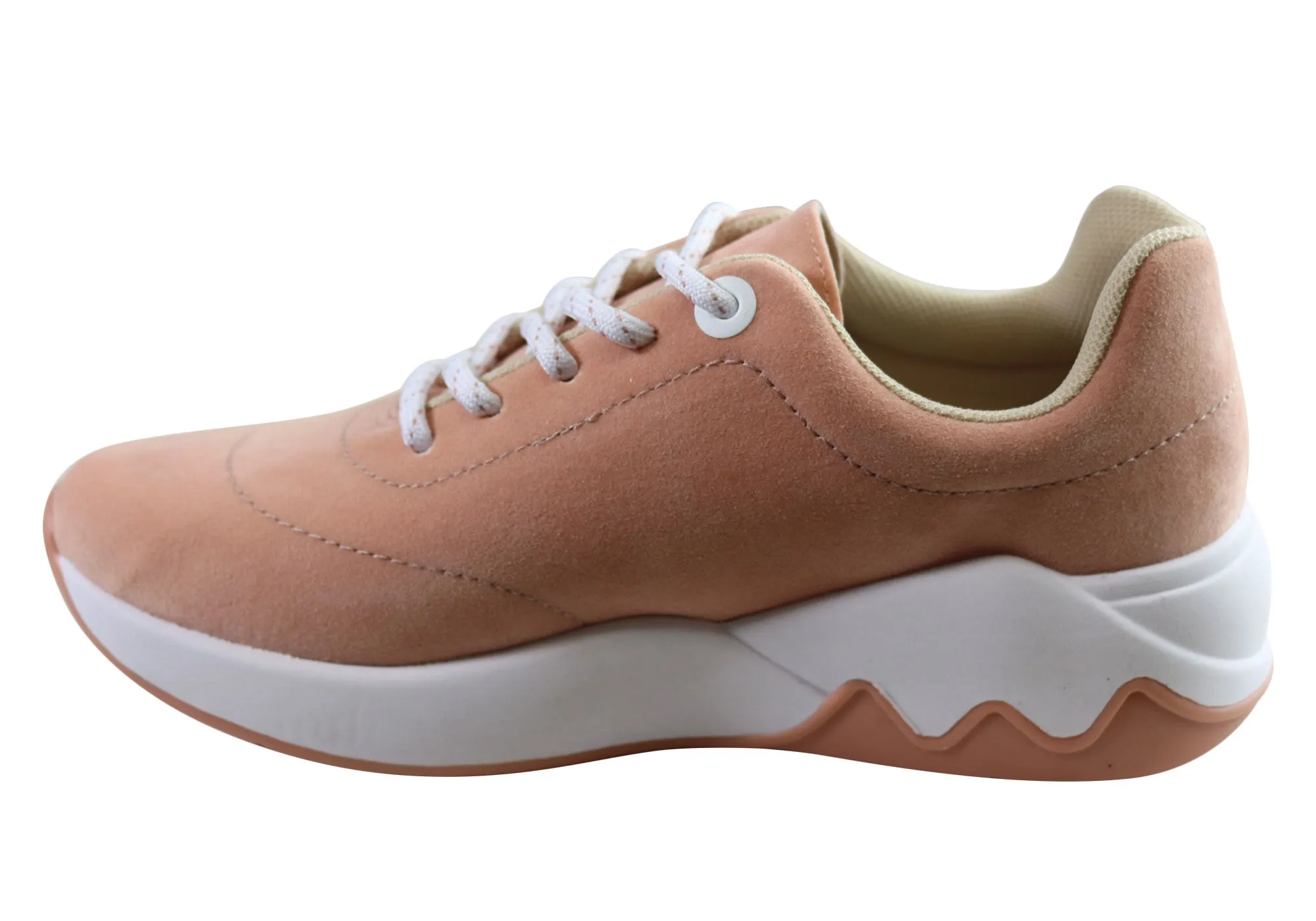 Beira Rio Lotty Womens Comfortable Lace Up Shoes Made In Brazil