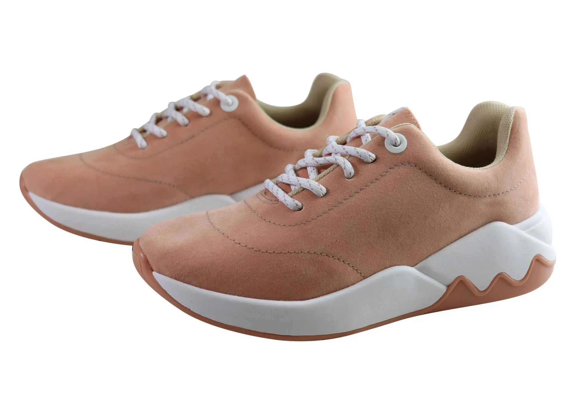 Beira Rio Lotty Womens Comfortable Lace Up Shoes Made In Brazil
