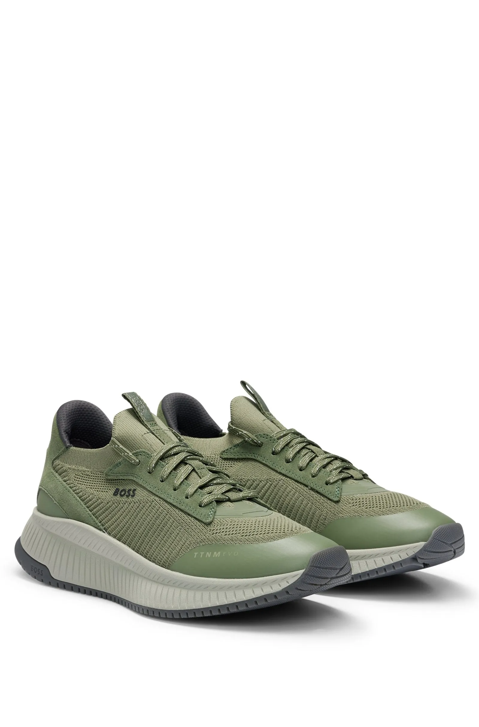 Boss TTNM EVO Trainers with Knitted Uppers