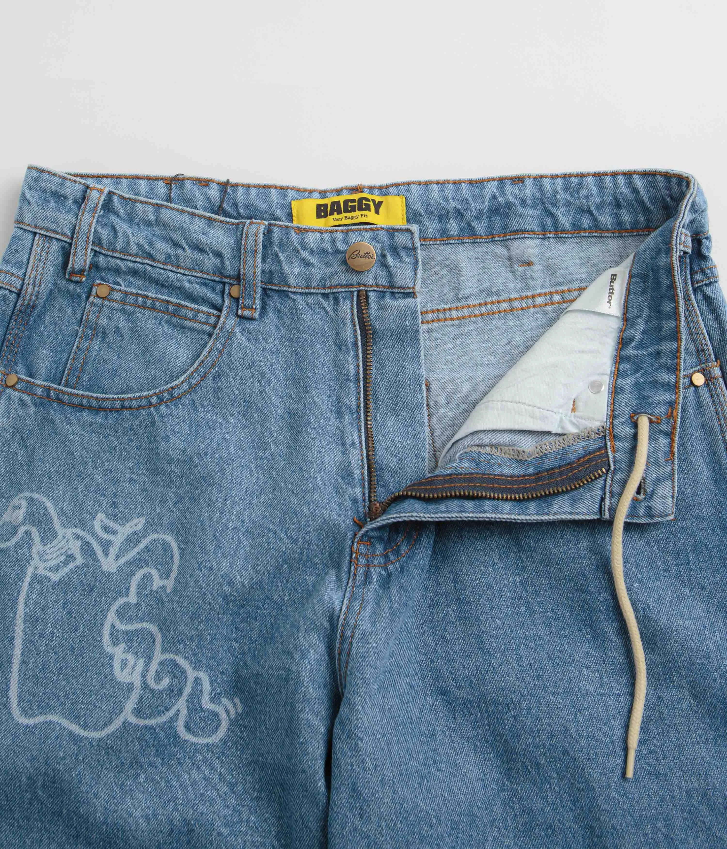 Butter Goods Jun Jeans - Washed Indigo