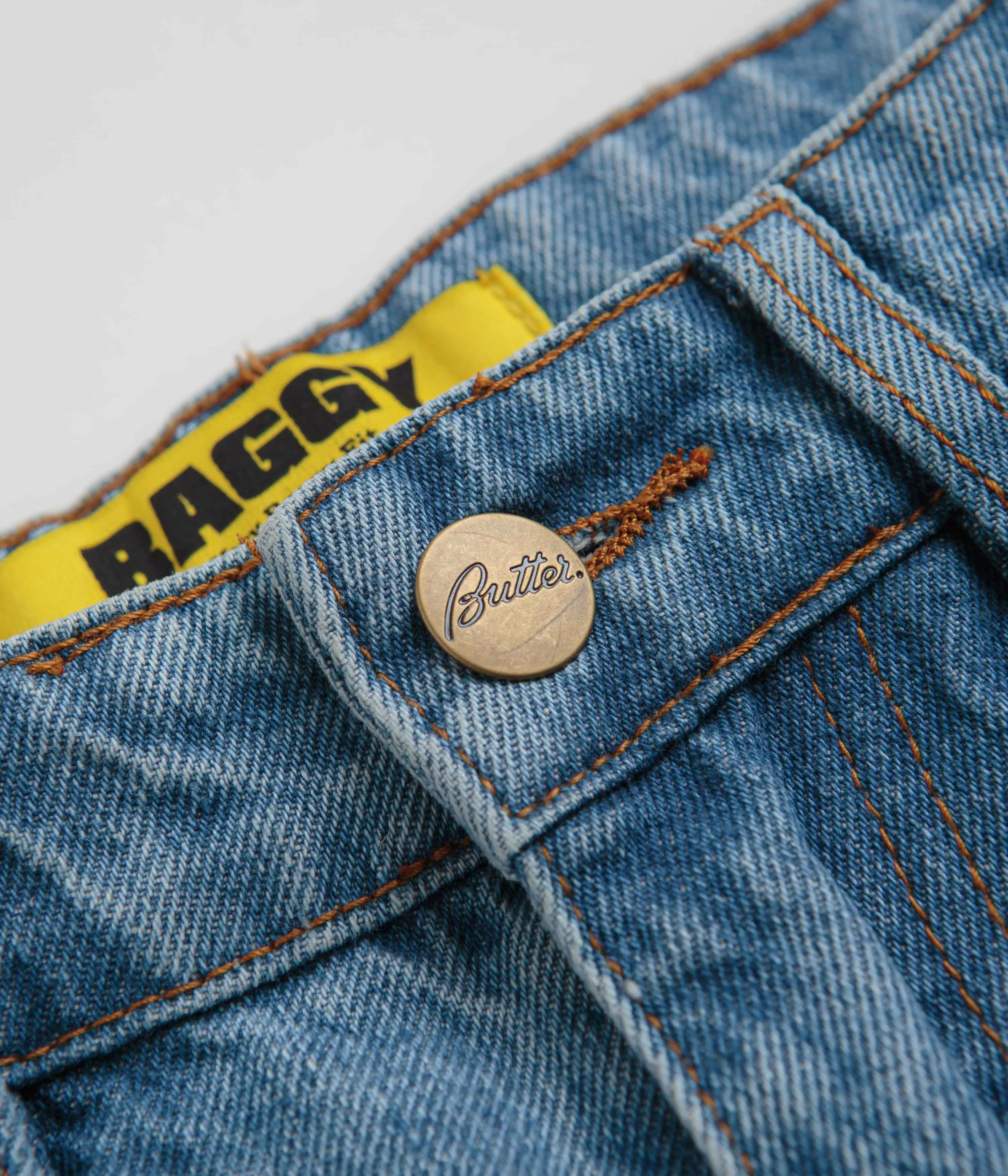 Butter Goods Jun Jeans - Washed Indigo