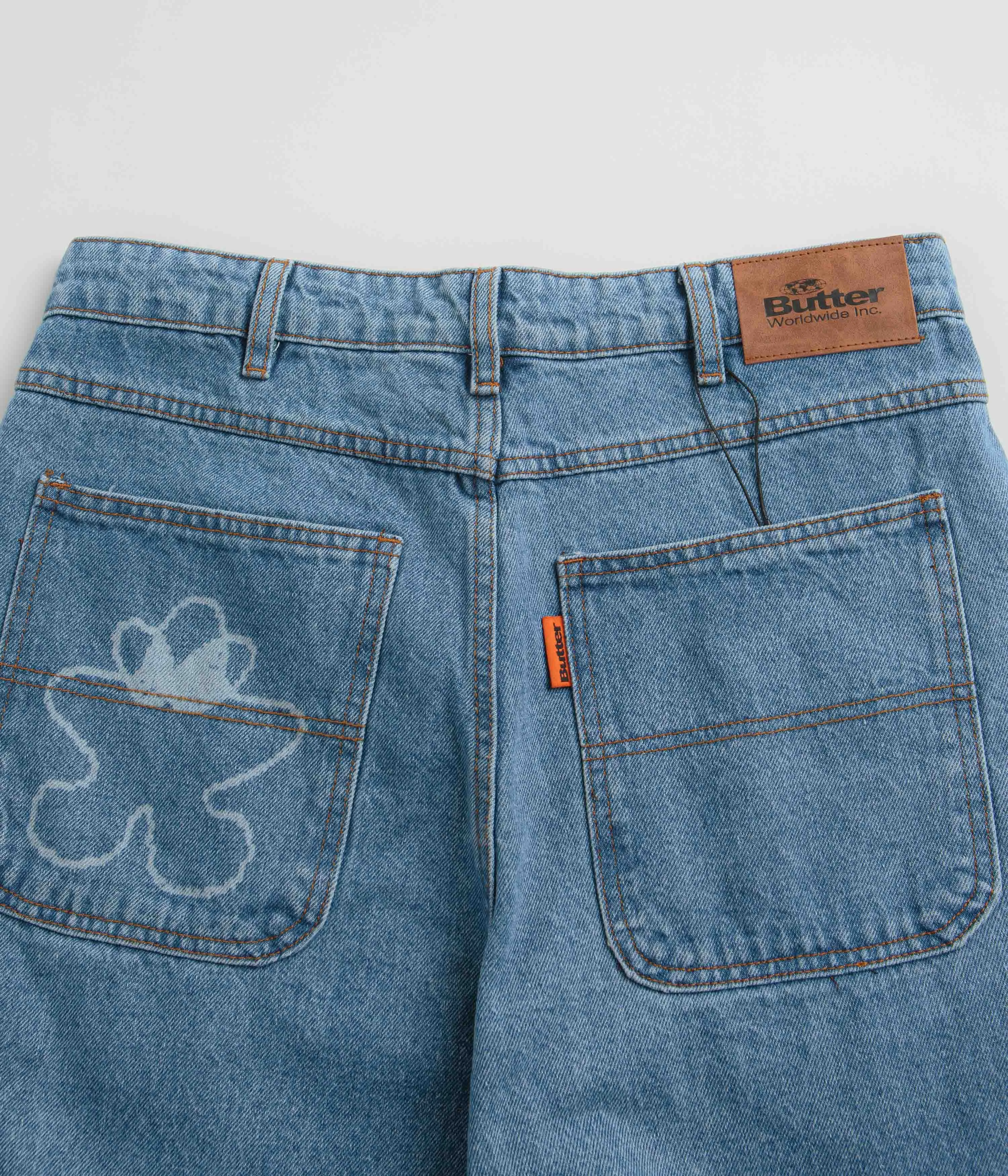 Butter Goods Jun Jeans - Washed Indigo