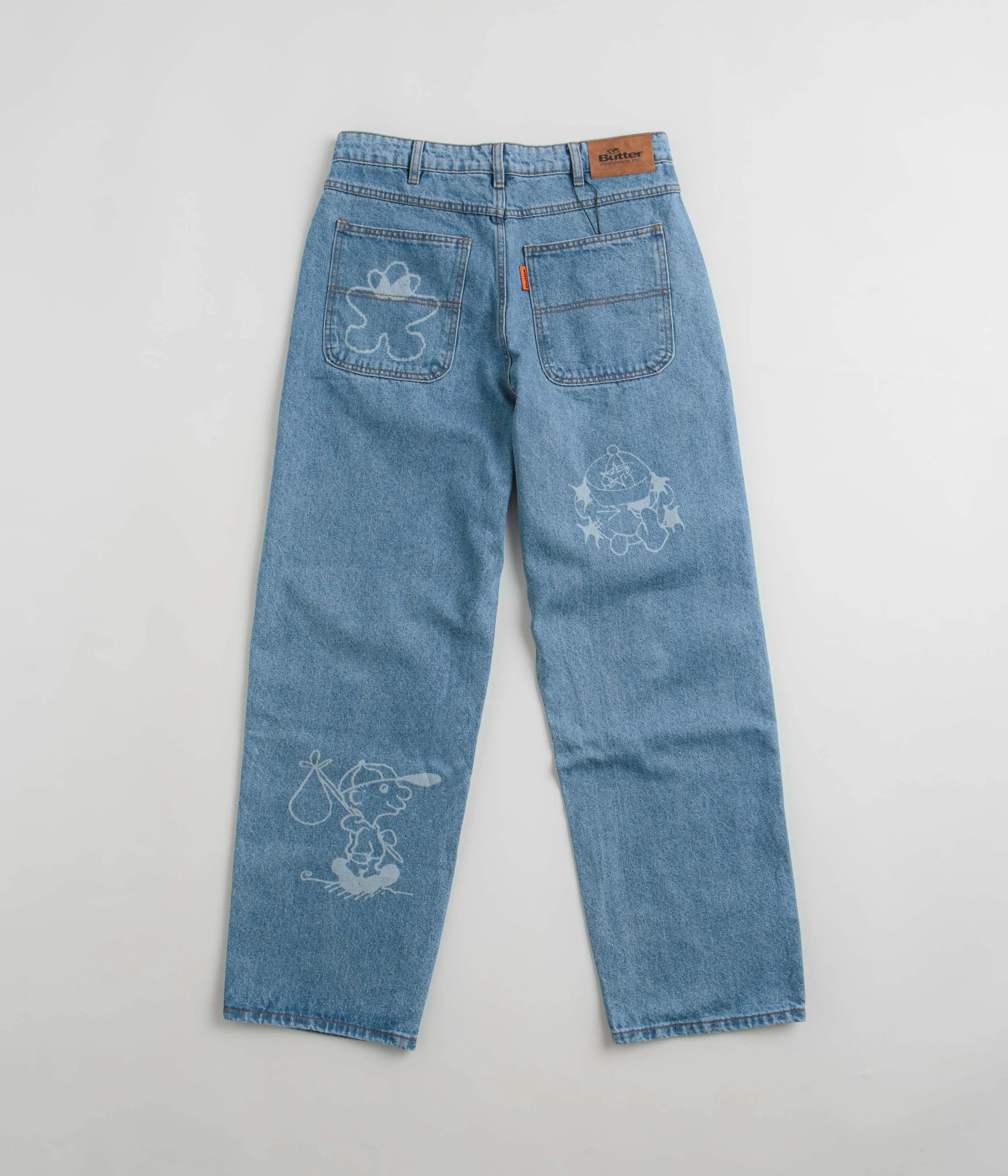 Butter Goods Jun Jeans - Washed Indigo