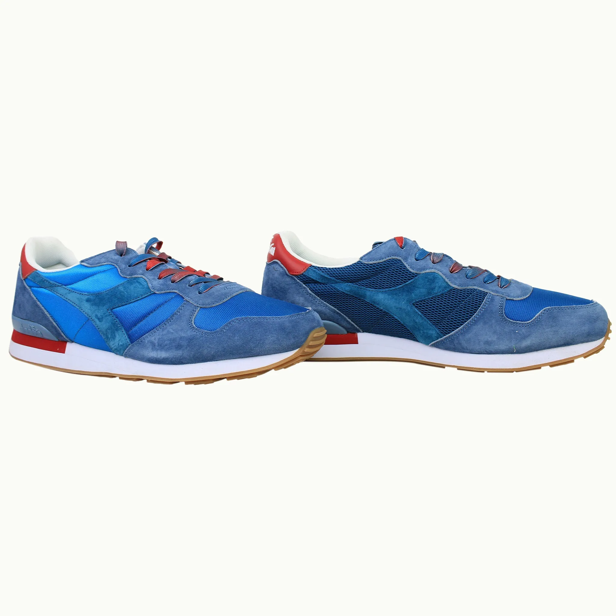 Diadora Camaro Premium Mens Blue Trainers NO BOX
