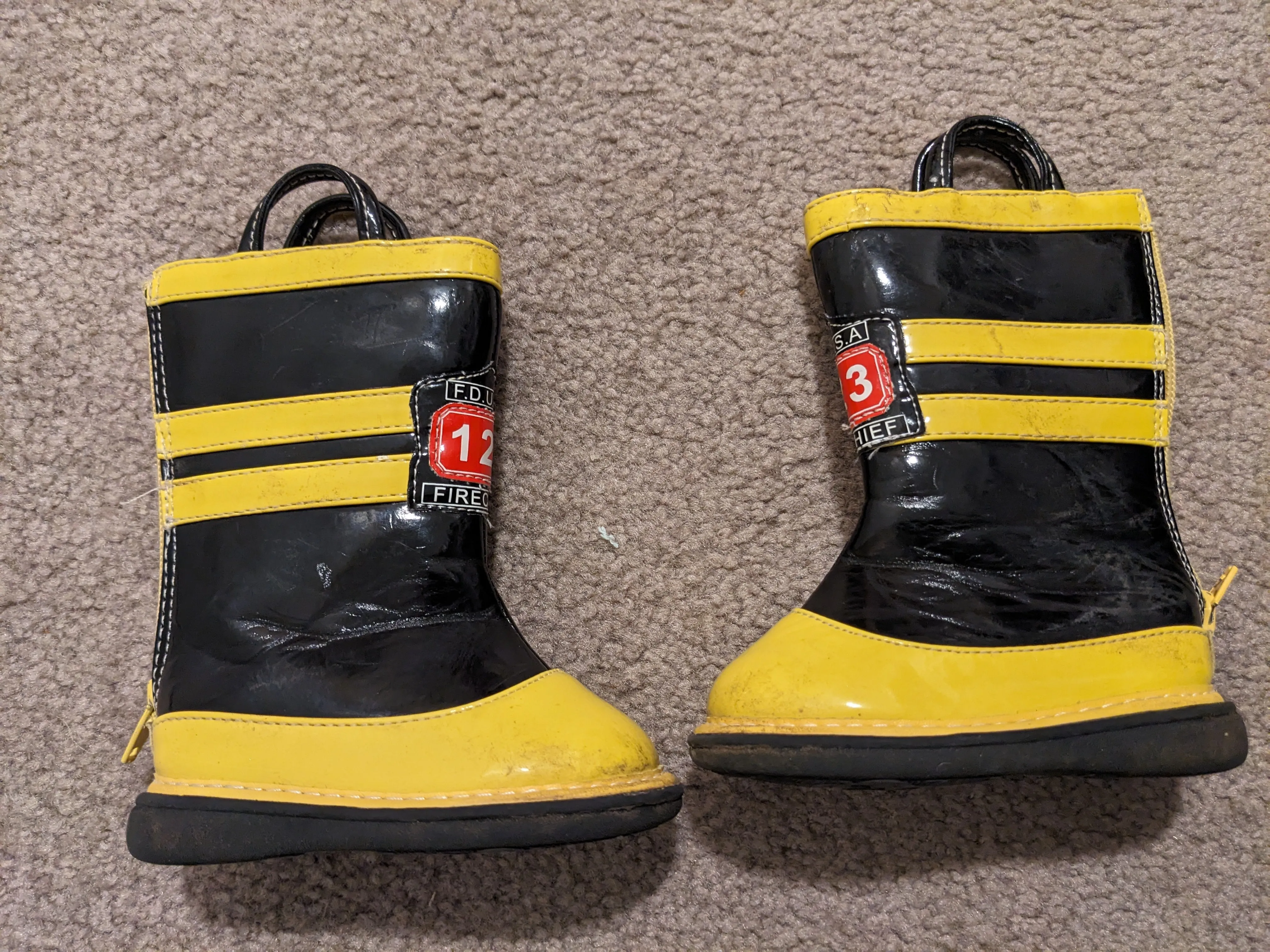 Firemen rain boots, Shoes 4 (Baby: 0-12 mth)