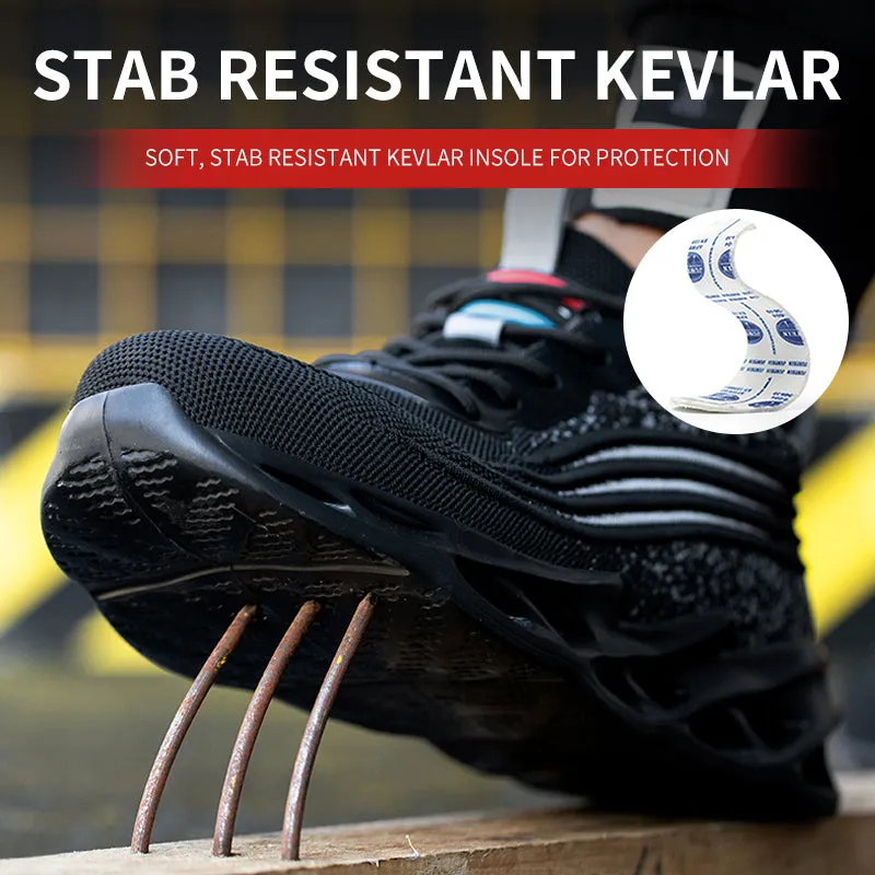 Fly Weave Tennis Safety Shoes for Men (JB-798)