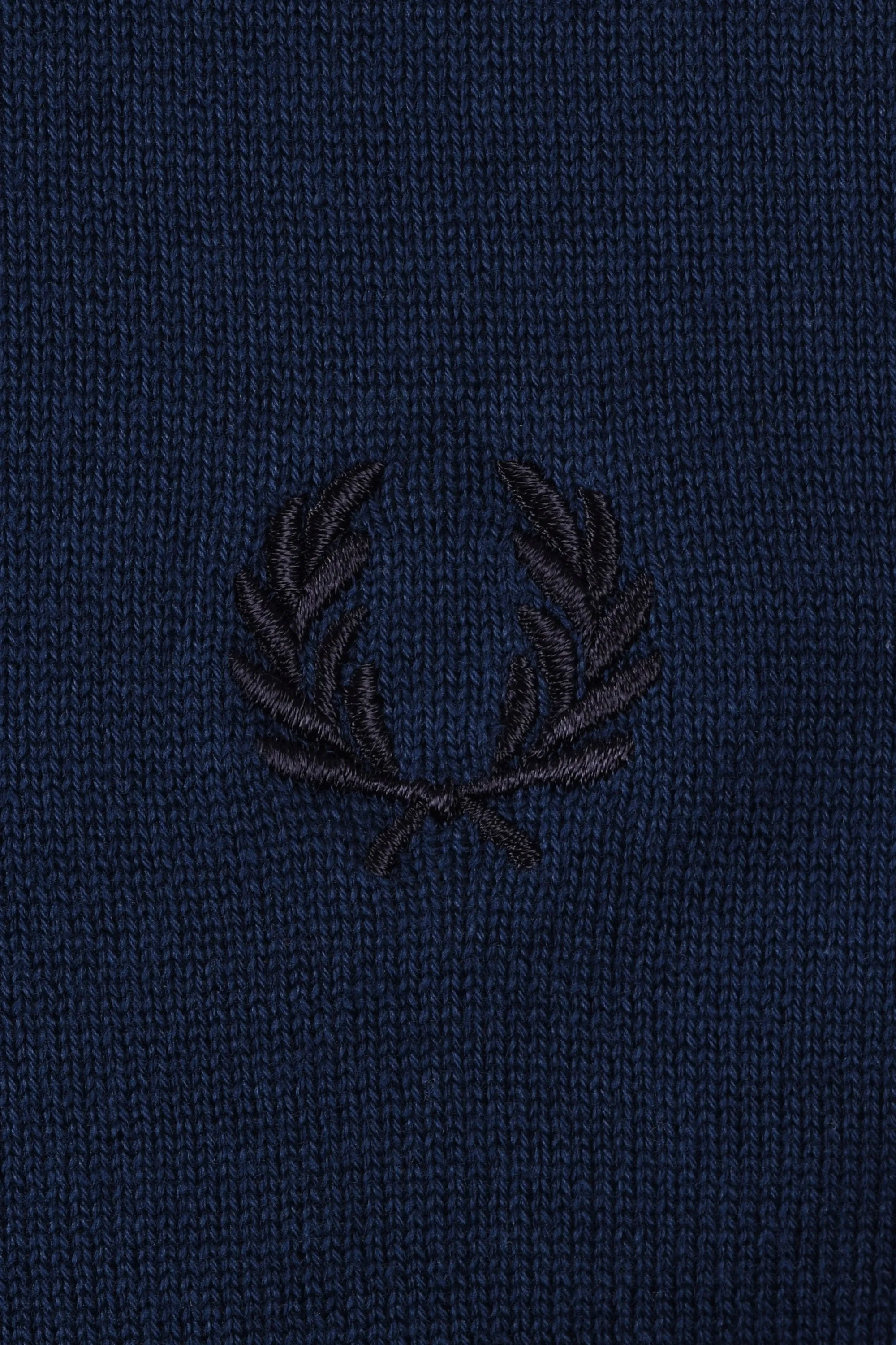 Fred Perry Cotton Knitted Polo Tennis Blue