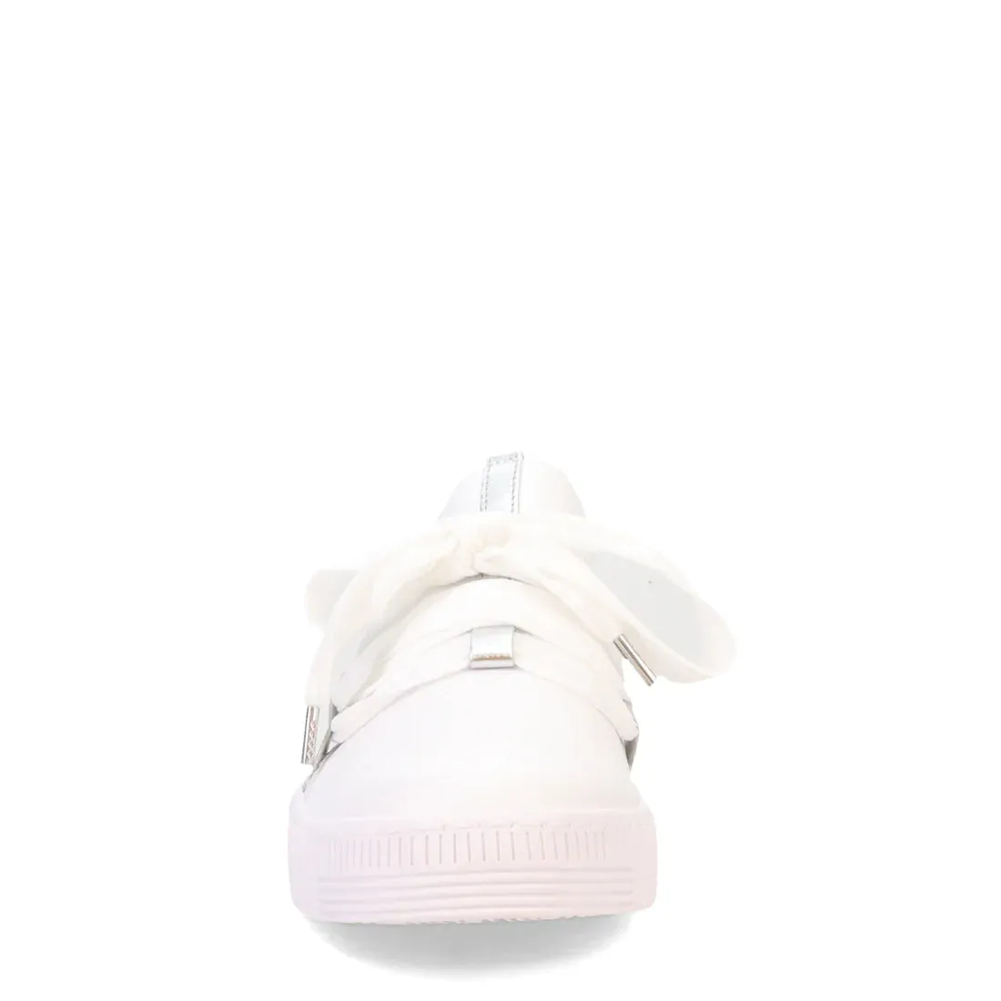 Gabor Women's Bow Sneaker in Weiss White