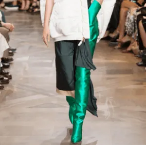 High Heel Pointed Toe Pant Boots