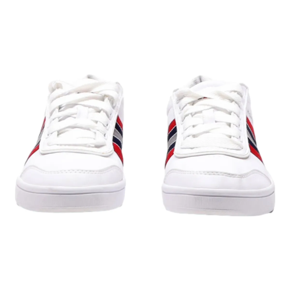 K-SWISS Low Top Trainers White Leather Womens UK 4