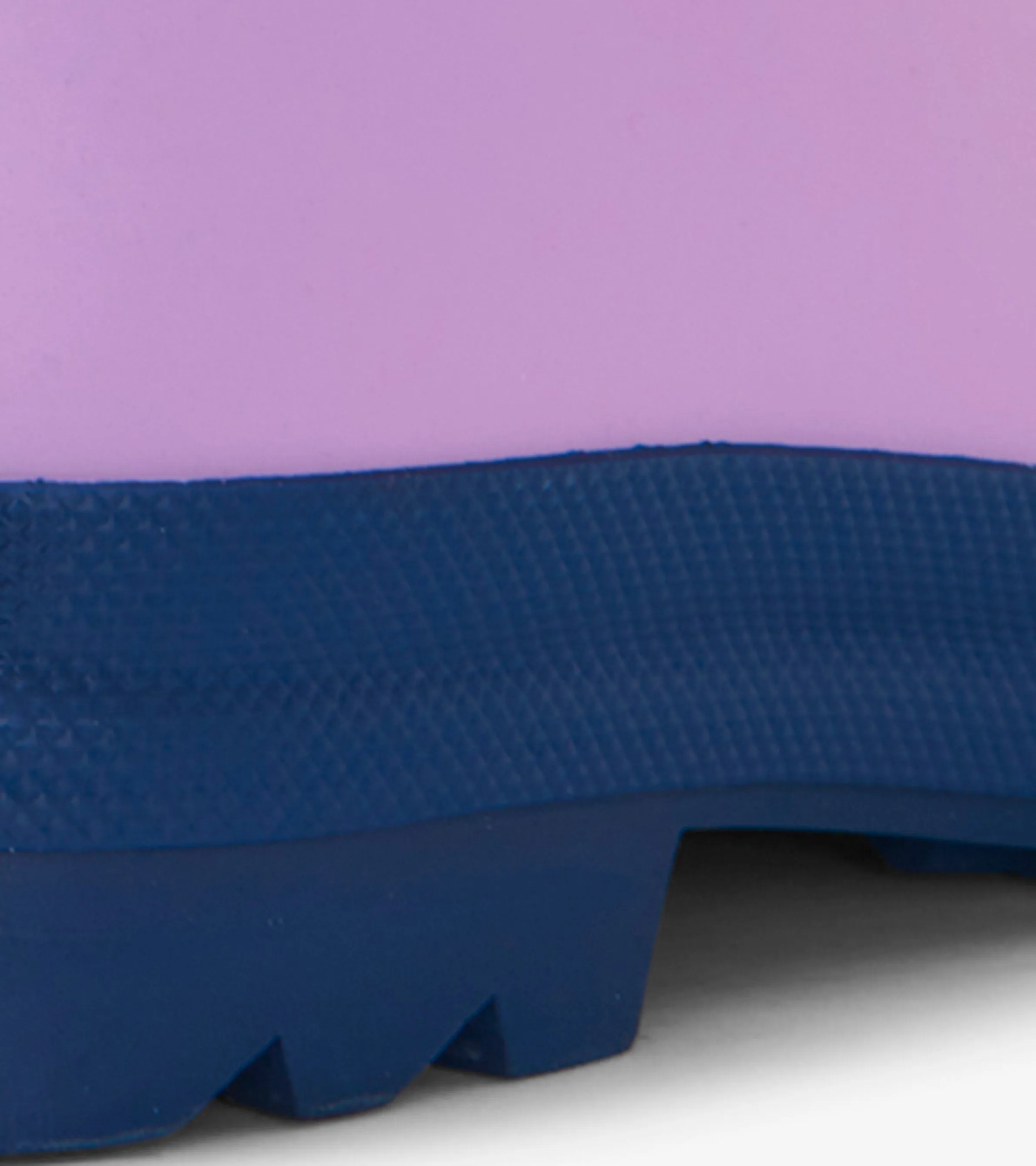 Kids Lilac And Navy Matte Wellies