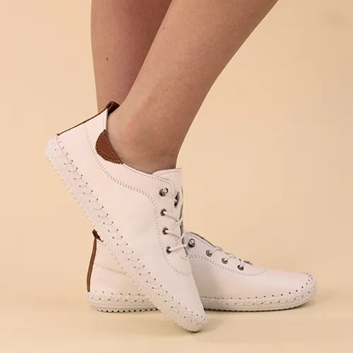 Lunar Ladies Trainers - St Ives - White