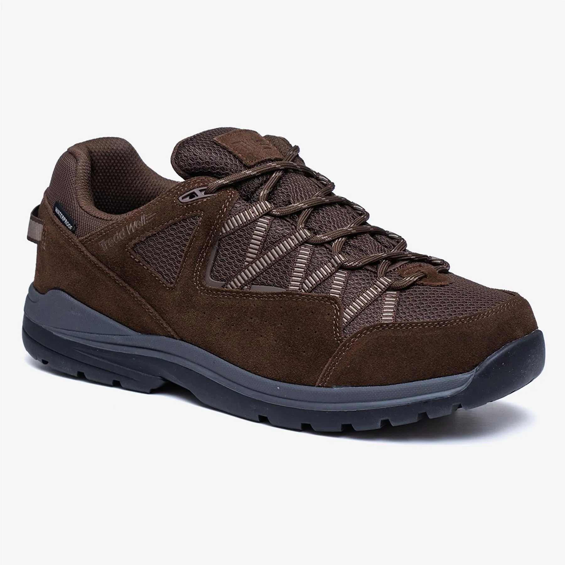 Men's Wide Fit Tredd Well Quest Hiking Waterproof Trainers