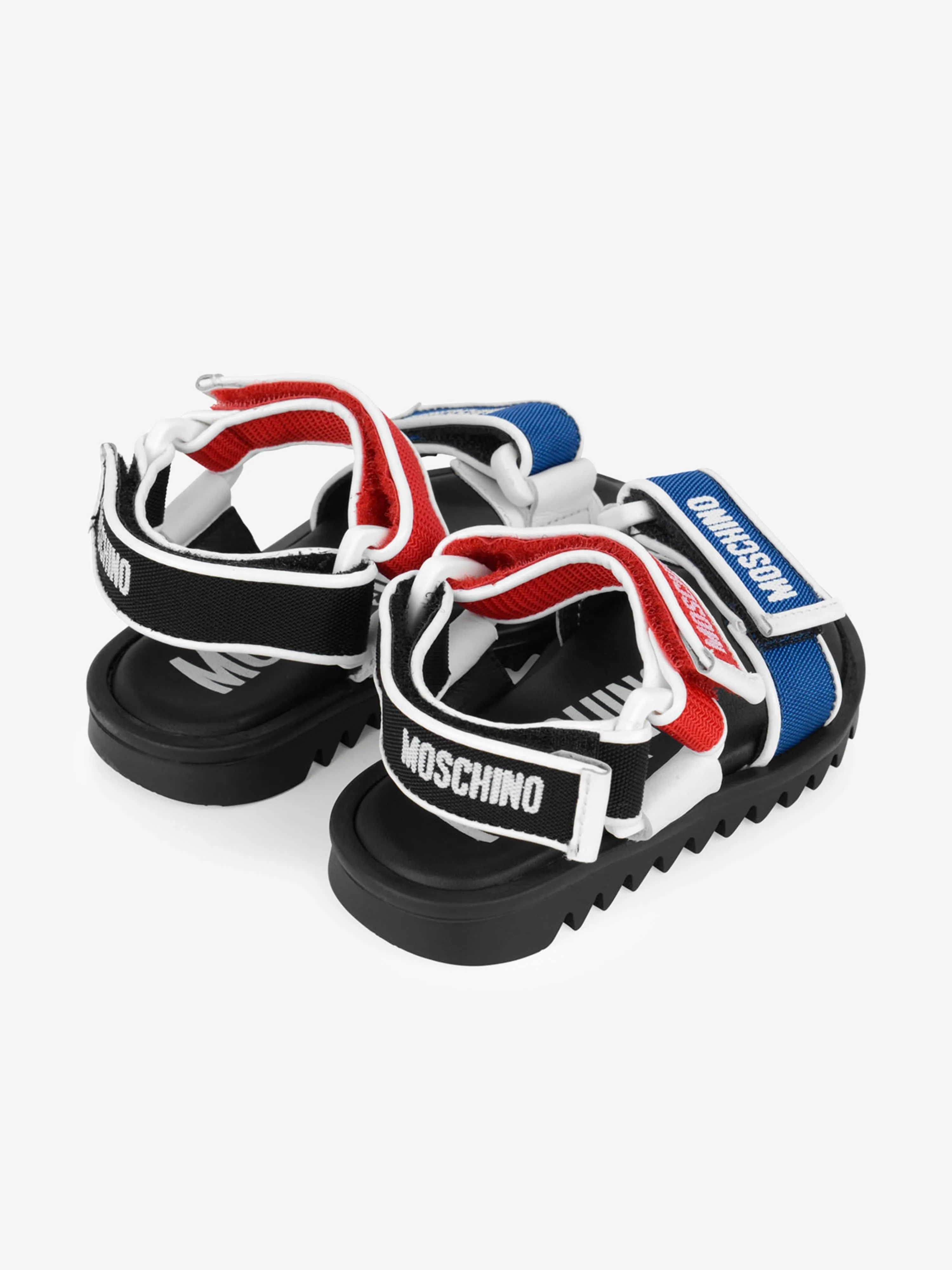 Moschino Boys Sandals - Logo Strap Sandals
