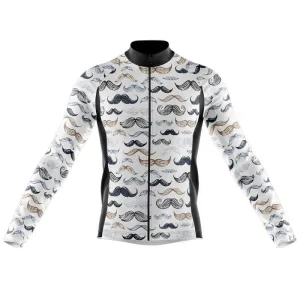 Movember Long Sleeve Club Jersey White