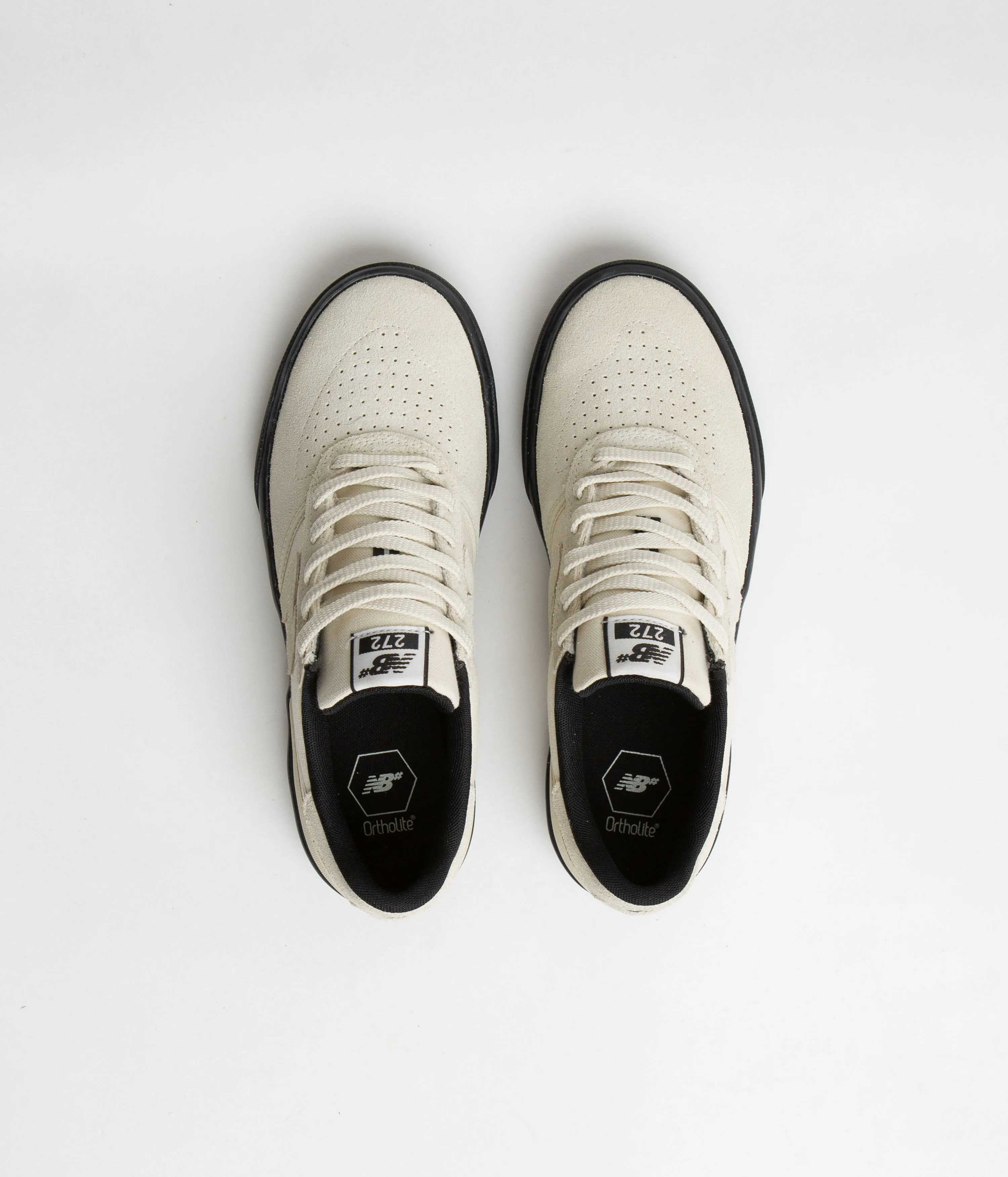 New Balance Numeric 272 Shoes - Sea Salt / Black