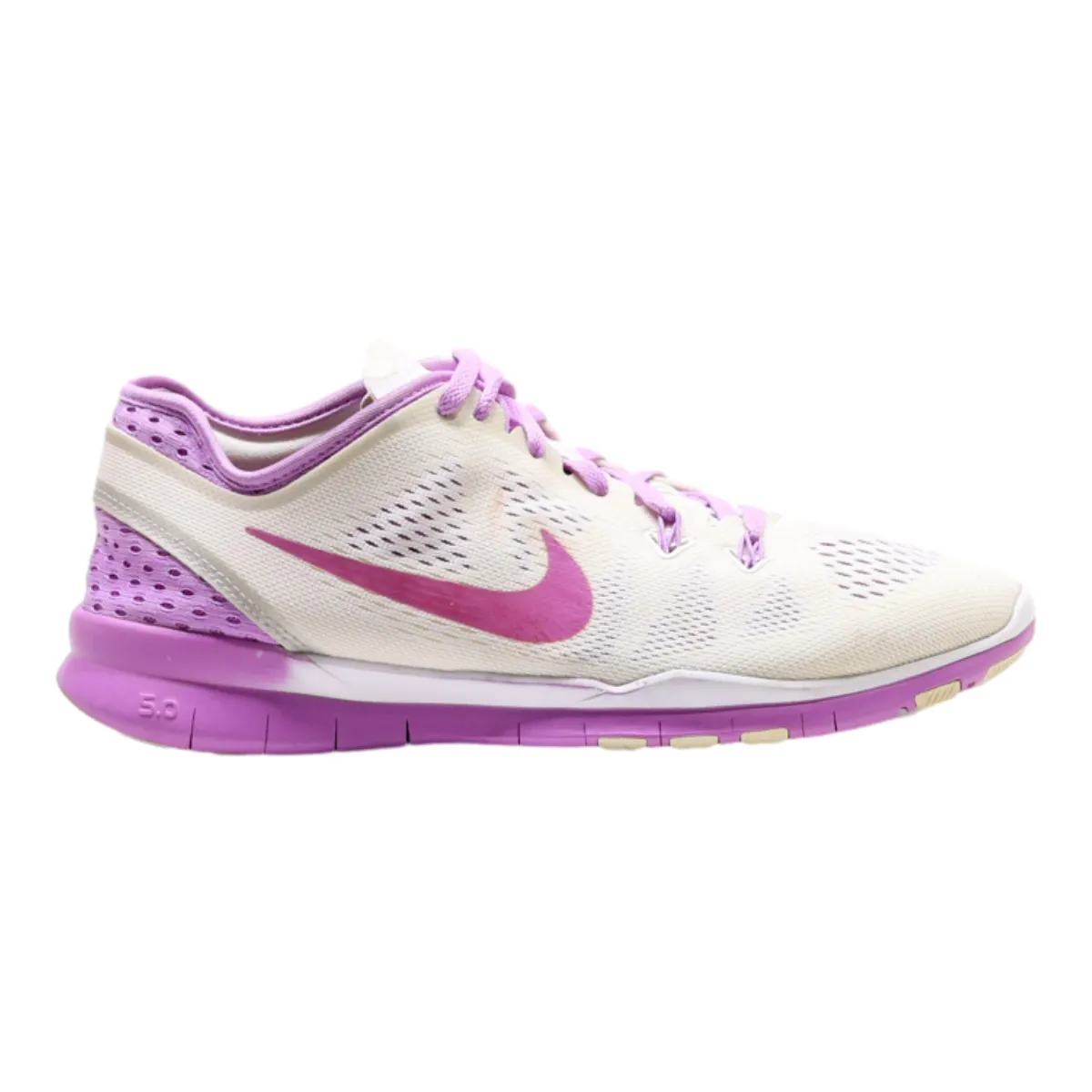 NIKE Sneaker Trainers White Synthetic Womens UK 5.5