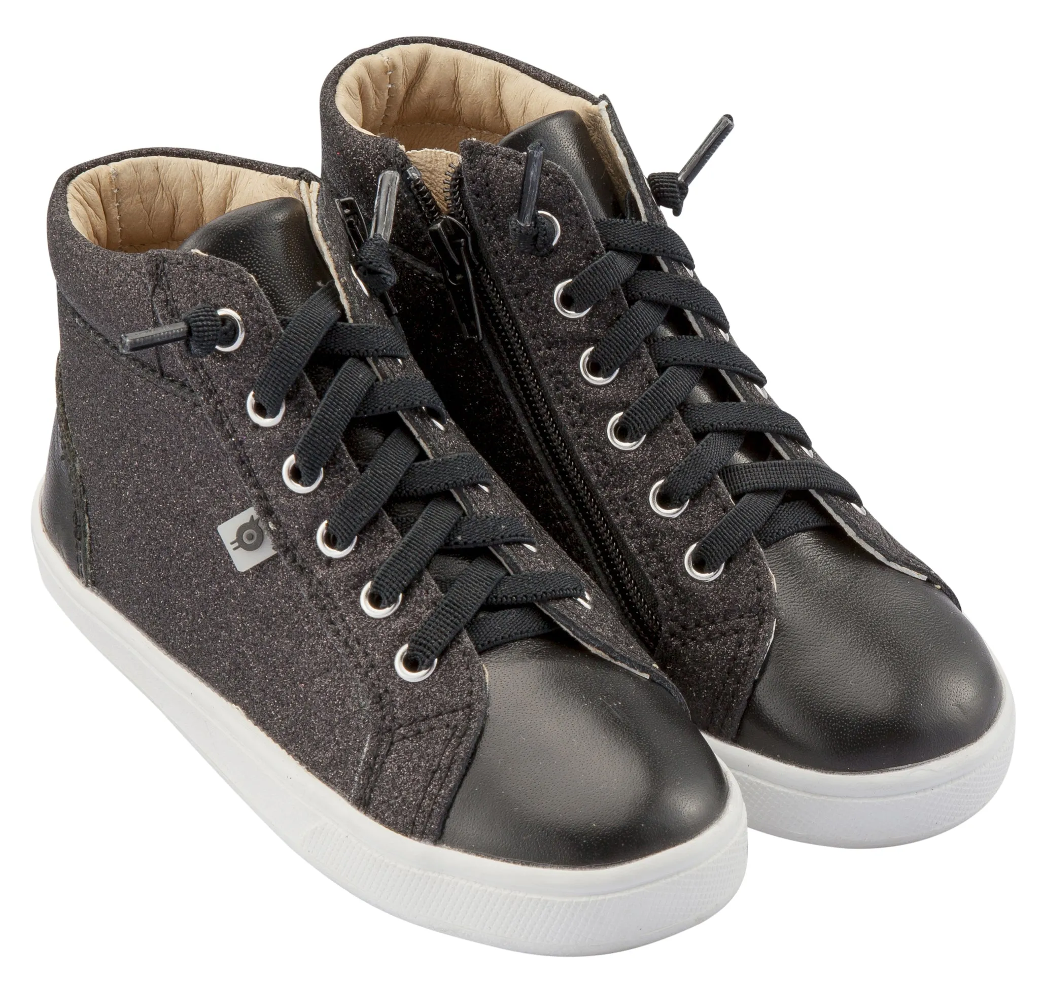 Old Soles Girl's & Boy's Ring Shoe, Glam Black / Nero