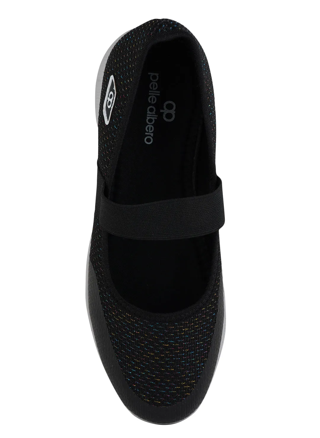 Pelle Albero Black womens casual shoes