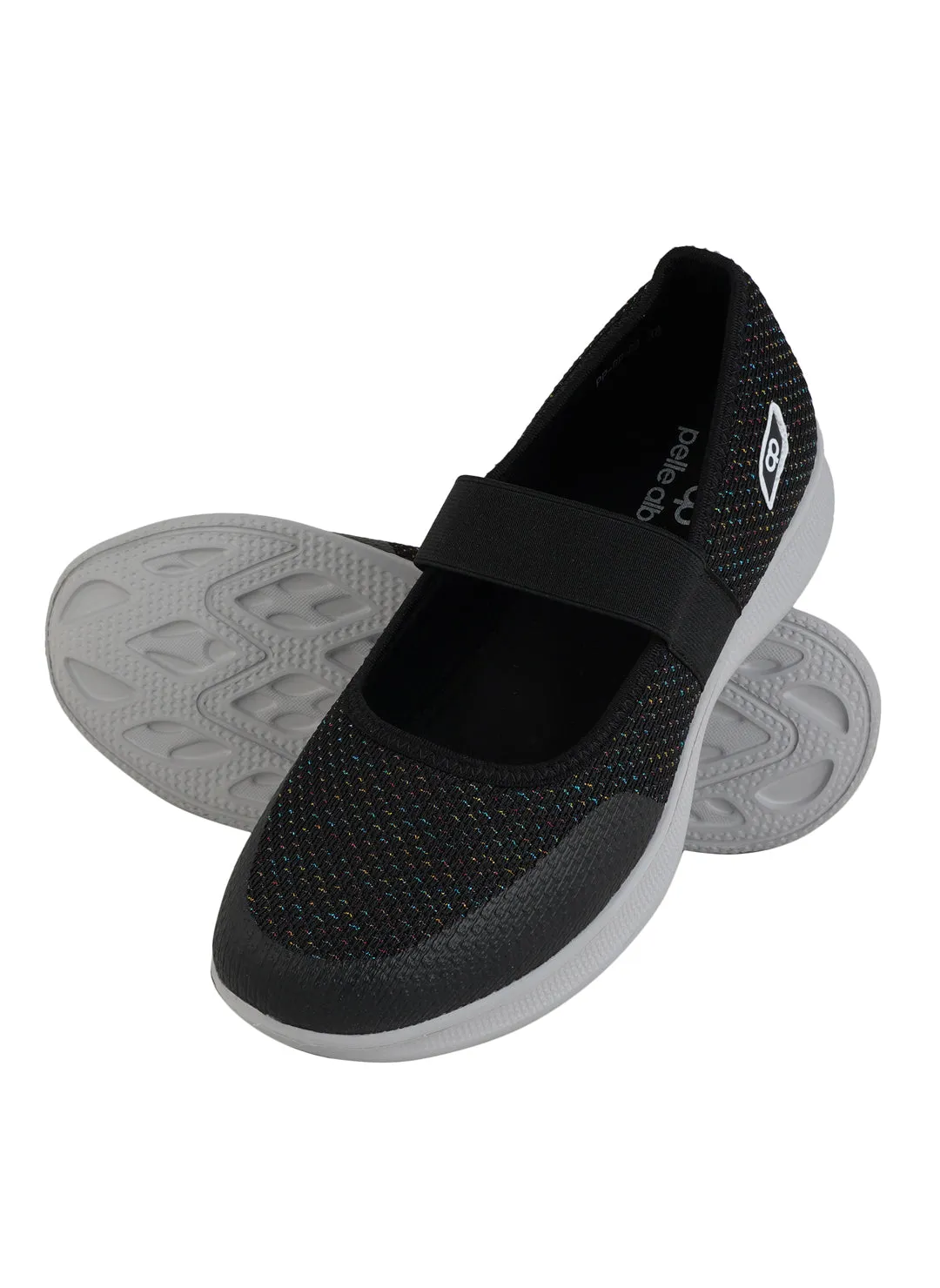 Pelle Albero Black womens casual shoes