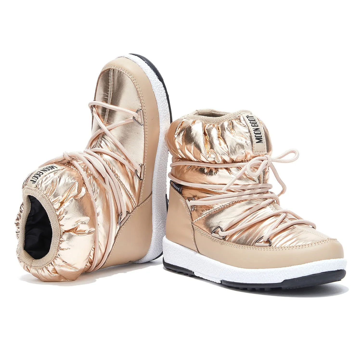 Protecht Junior Low Rose Gold Nylon Boots