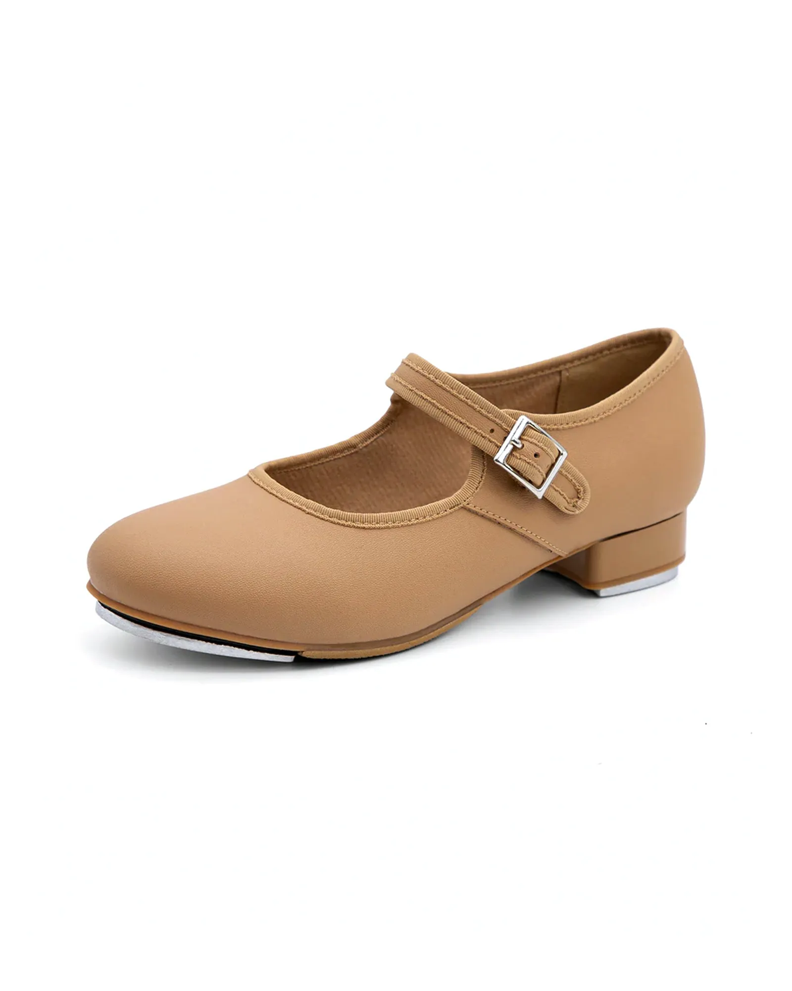 PU Leather Easy Strap Tap Dance Shoes for Women and Men
