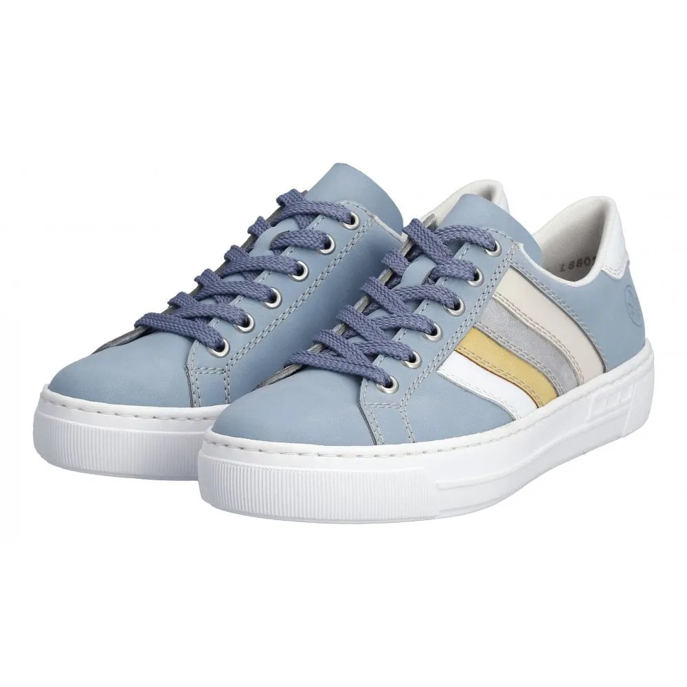 Rieker Leather Trainers  SKY L8802-10