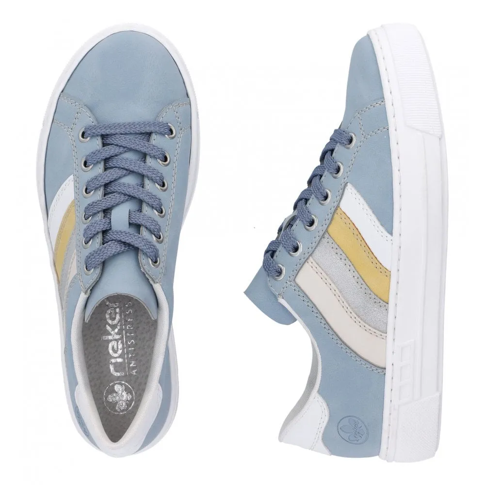 Rieker Leather Trainers  SKY L8802-10