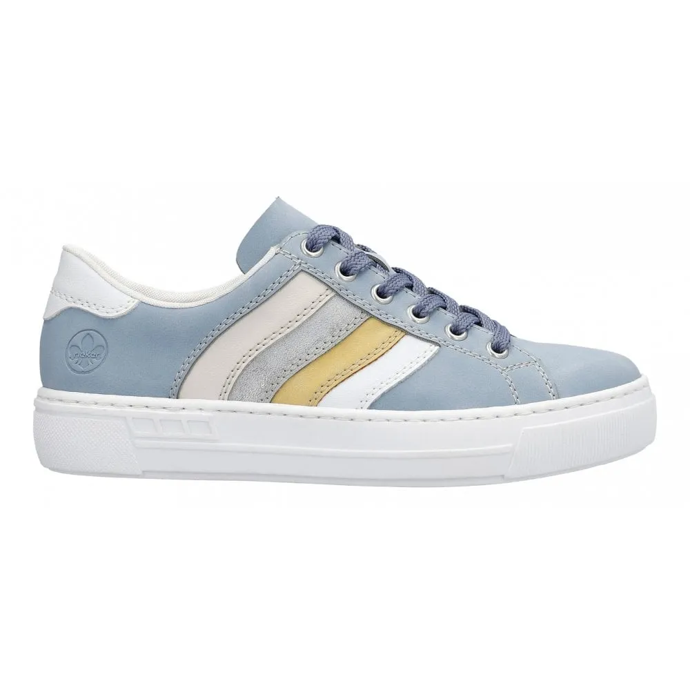 Rieker Leather Trainers  SKY L8802-10