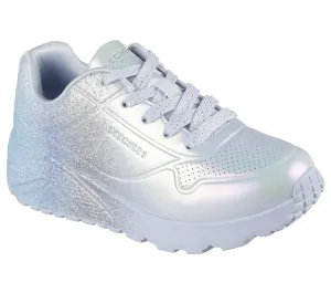 Skechers: Kids Uno Lite in Metallic Shimmers(Girls)