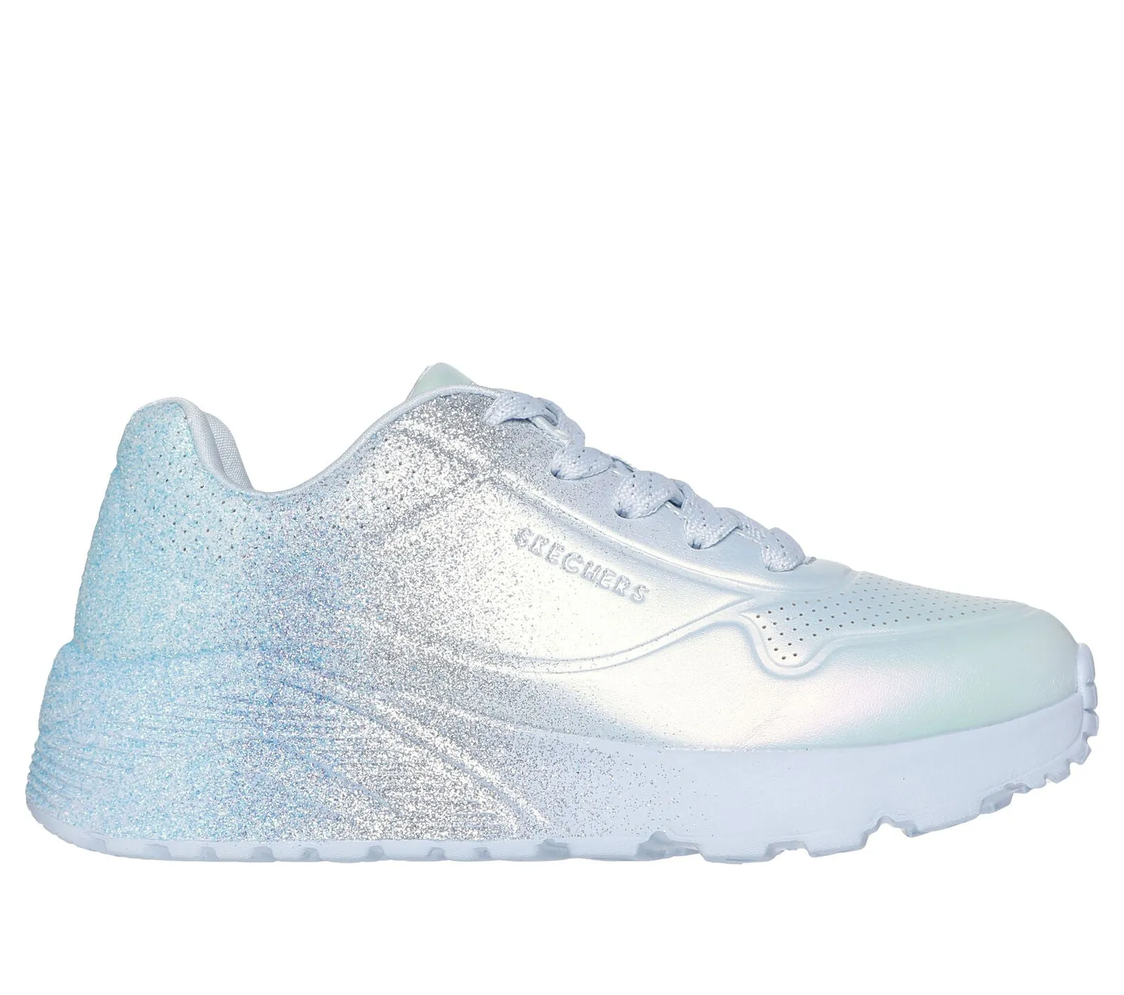Skechers: Kids Uno Lite in Metallic Shimmers(Girls)