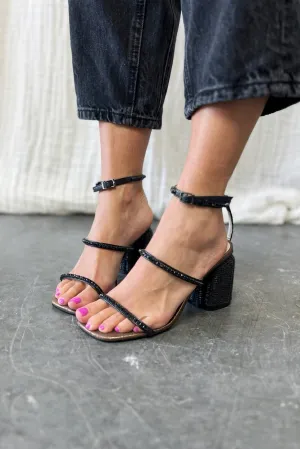 Solana Studded Heels - FINAL SALE