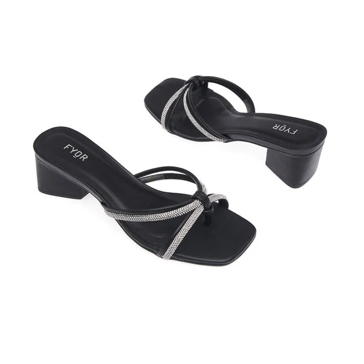 Studded Evening Heel BDV 101