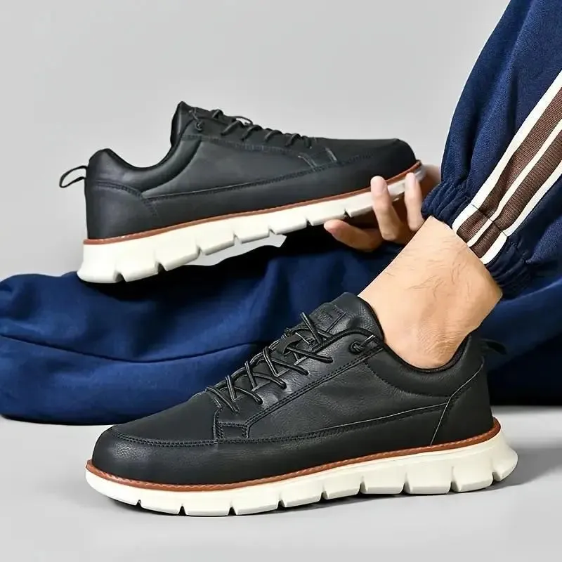 Ultra-Comfy Black Soft Sole Casual Shoes for Men