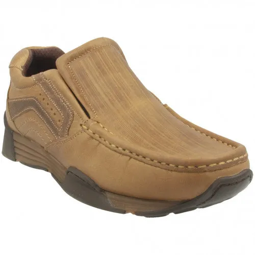 Wrangler Casual Slip On Shoes Lavey 3 - Tan